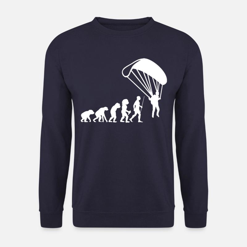 Fallschirmspringer Fallschirm Skydive Evolution - Unisex Pullover - Navy