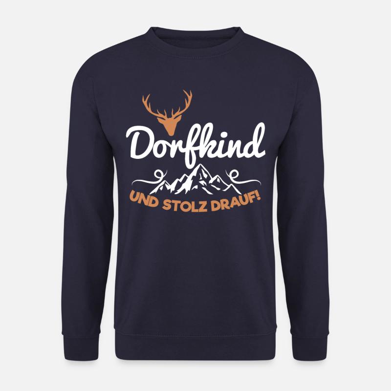 Dorfkind und stolz drauf - Unisex Pullover - Navy