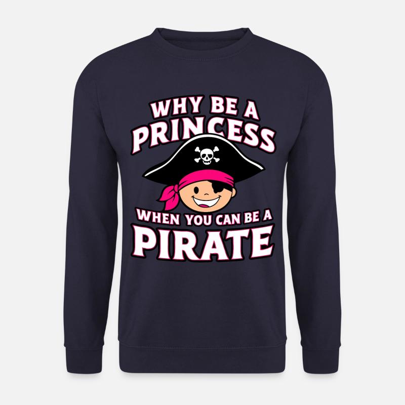 Pirat Piraten Fasching Halloween - Unisex Pullover - Navy