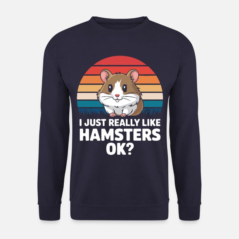 Hamster - Unisex Pullover - Navy