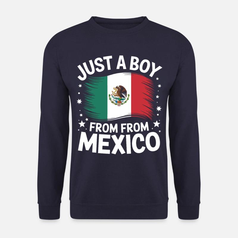 Mexique Mexique Mexicain Espagnol - Sweat-shirt Unisexe - marine