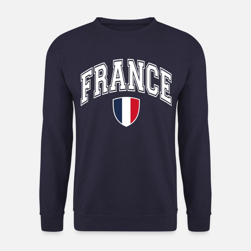 Frankreich - Unisex Pullover - Navy