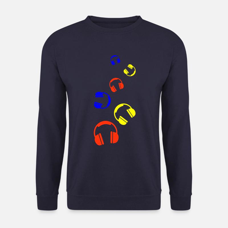 Kopfhörer Symbol - Unisex Pullover - Navy