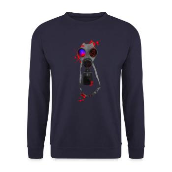 Bloody Warzone V2 - Sweat-shirt Unisexe - marine - Devant - Alina (178cm) & Michal (187cm)