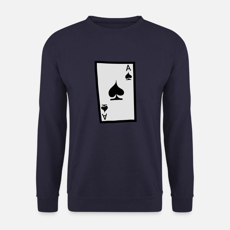 Ass (Pik) - Unisex Pullover - Navy