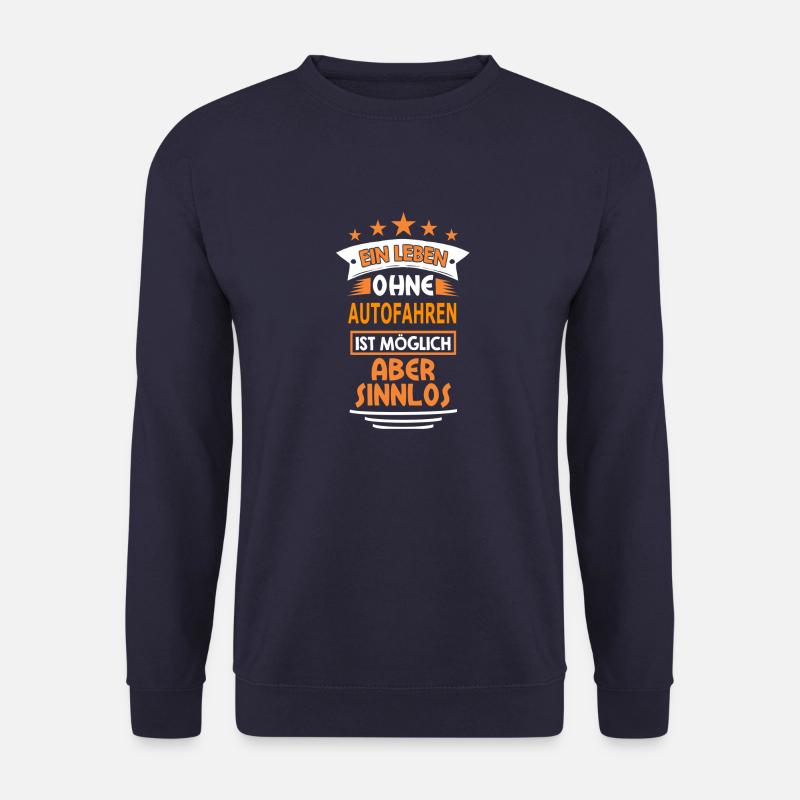 autofahren - Unisex Pullover - Navy