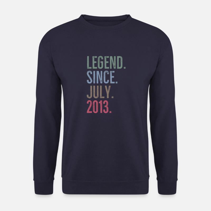 Legend Since July 2013 - Unisex Sweatshirt - navy