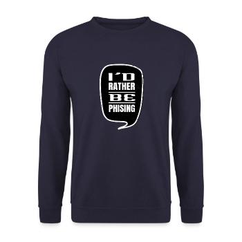 Blagues Internet Analyste de citation Awesome Fun - Sweat-shirt Unisexe - marine - Devant - Alina (178cm) & Michal (187cm)