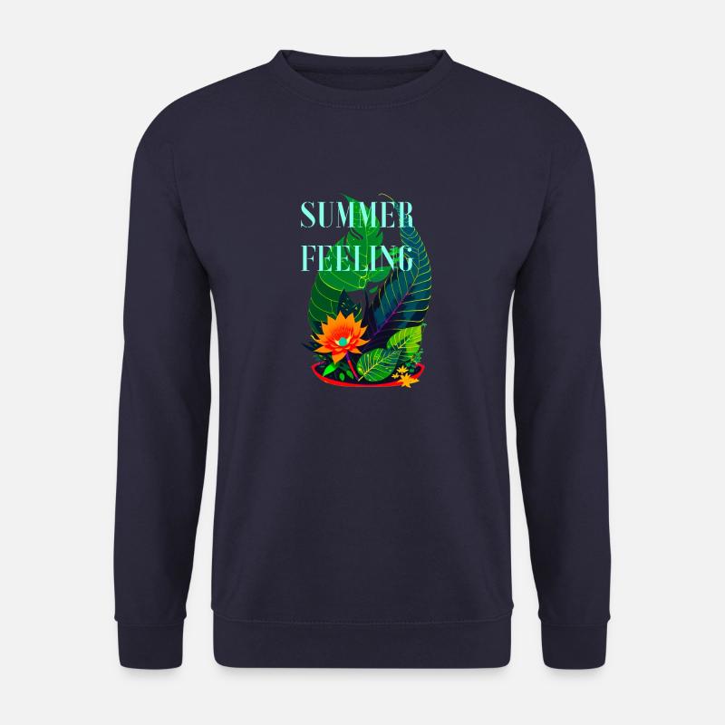 SUMMER FEELING - Unisex Pullover - Navy