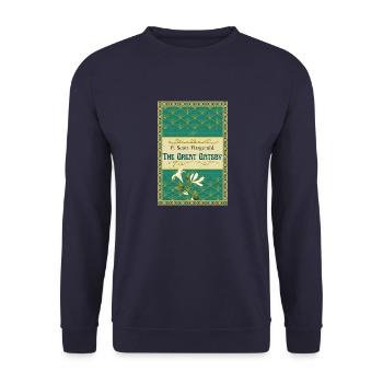 The Great Gatsby - Sweat-shirt Unisexe - marine - Devant - Alina (178cm) & Michal (187cm)