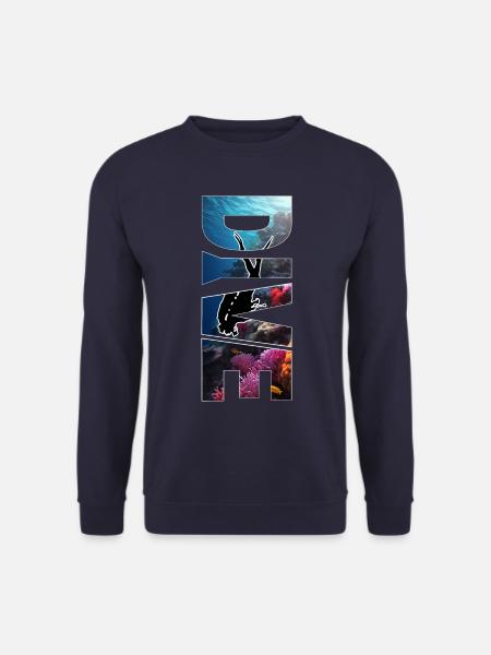 Dive - Great Scuba Diving Design - Unisex Sweatshirt - navy
