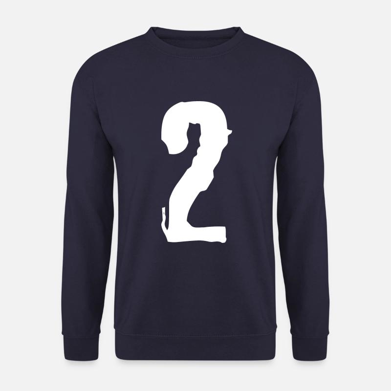 2 Number jersey - Unisex Sweatshirt - navy