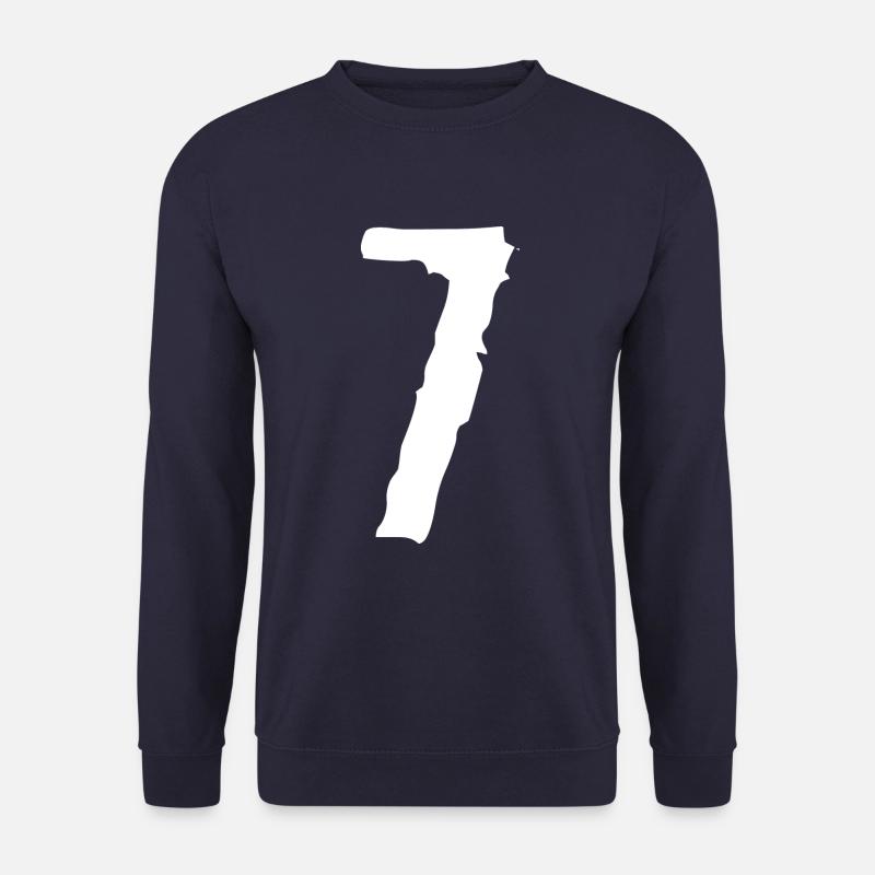 7 Number jersey - Unisex Sweatshirt - navy