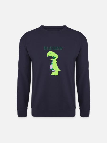 Tyrannosaurus Spruch - Unisex Pullover - Navy