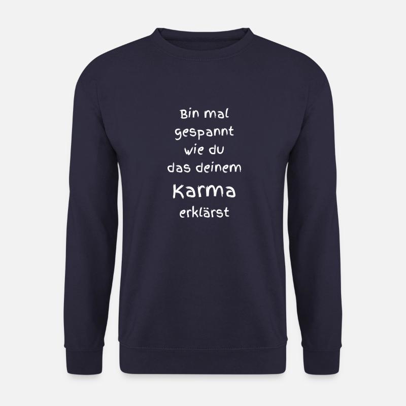 Karma - Unisex Pullover - Navy