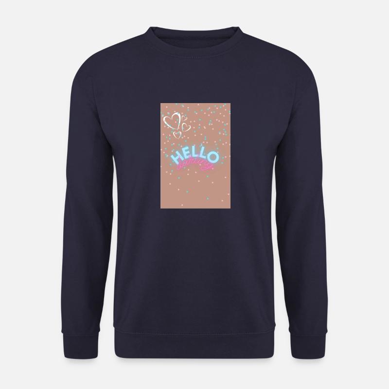 grüßen alle mit guten Laune - Unisex Pullover - Navy