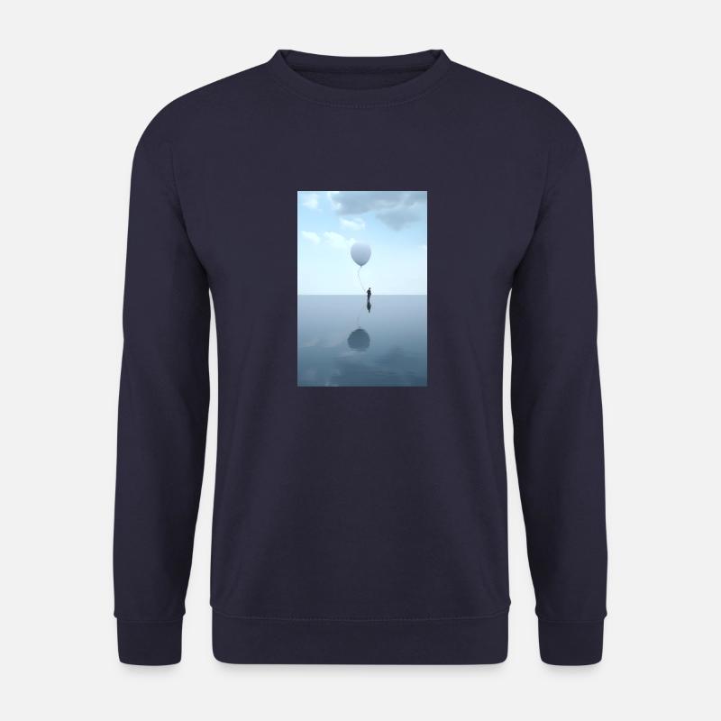 Calming Balloon - Unisex Pullover - Navy