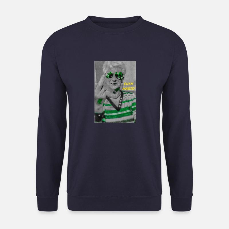 Scheiß auf den Faschismus - Unisex Pullover - Navy