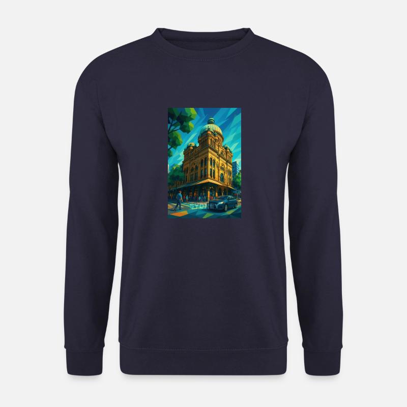 Sydney QUEEN VIKTORIA BUILDING - Unisex Pullover - Navy
