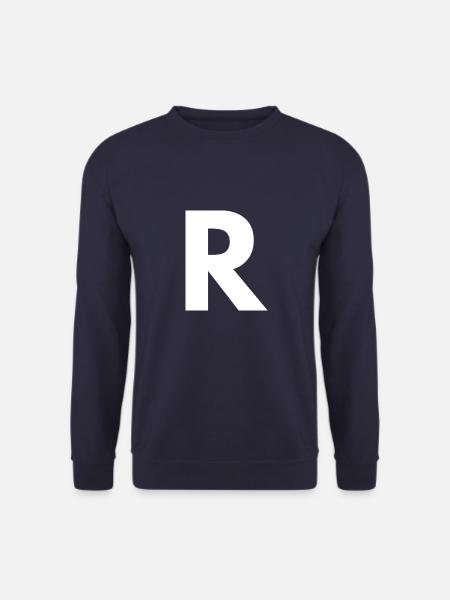 R - Unisex Sweatshirt - navy