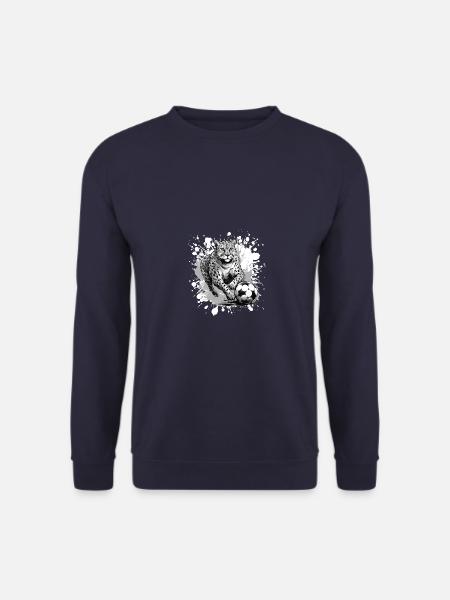 Équipe sportive de football des guépards - Sweat-shirt Unisexe - marine