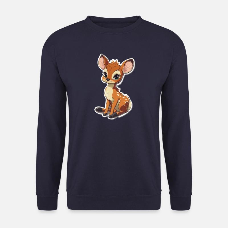 roe deer - Unisex Sweatshirt - navy