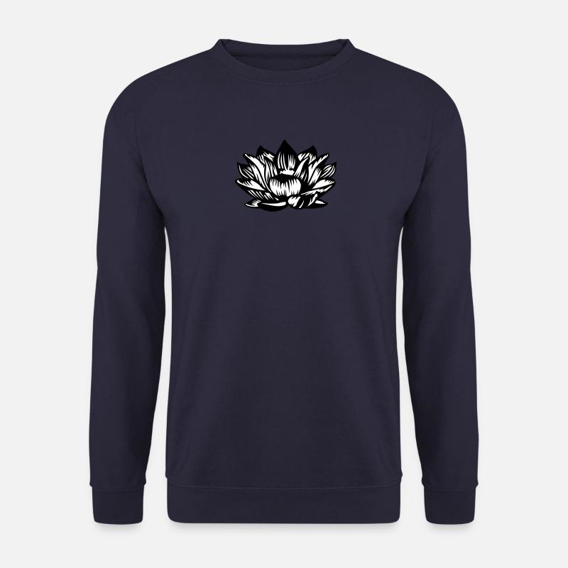 Lotusblume - Unisex Pullover - Navy