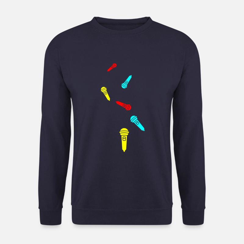 Mikrofon Symbol - Unisex Pullover - Navy