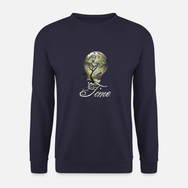 Time Lampe - Unisex Pullover - Navy