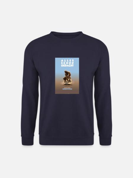 Denkball von Rodäng. POSTER. - Unisex Pullover - Navy