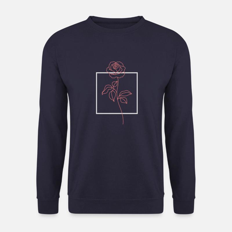 Rose - Unisex Pullover - Navy