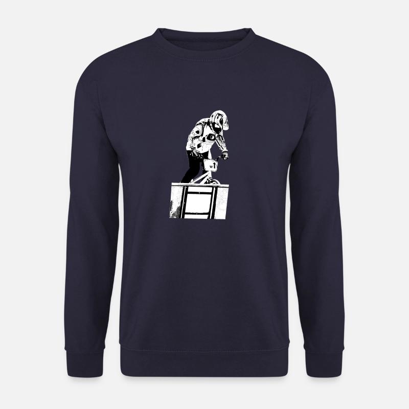 bmx racing - Sweat-shirt Unisexe - marine