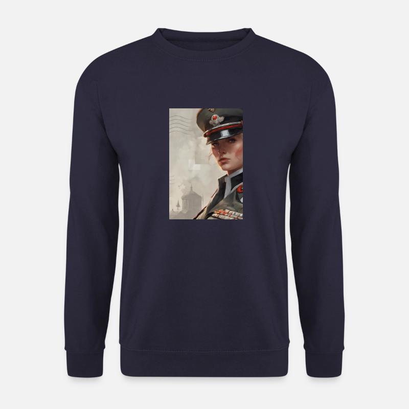 Commandant Red - Sweat-shirt Unisexe - marine