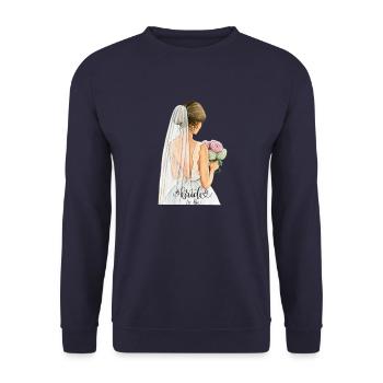 La future mariée - Sweat-shirt Unisexe - marine - Devant - Alina (178cm) & Michal (187cm)