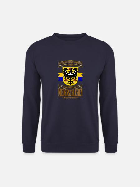 Schlesien Breslau Herkunft Provinz Region - Unisex Pullover - Navy