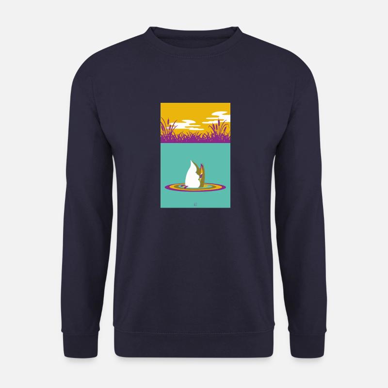 Ente taucht ab - Unisex Pullover - Navy