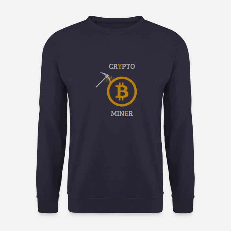 Krypto-Miner - Unisex Pullover - Navy
