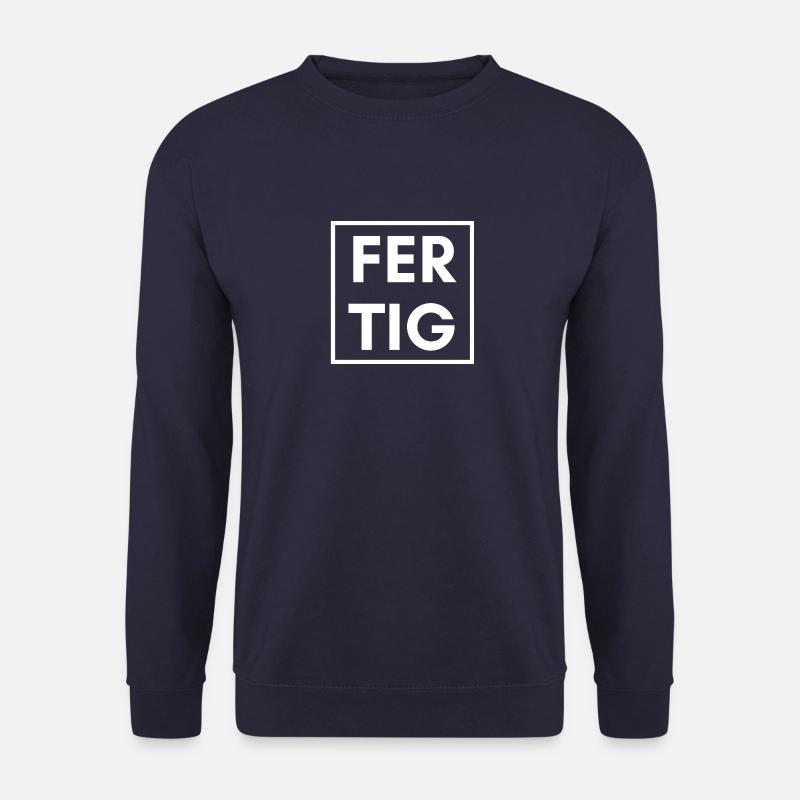 FERTIG - Unisex Pullover - Navy