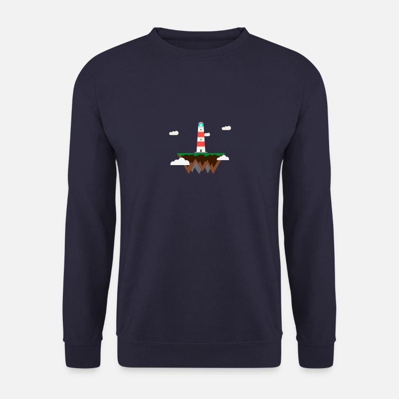 Floating lighthouse - Unisex Sweatshirt - navy