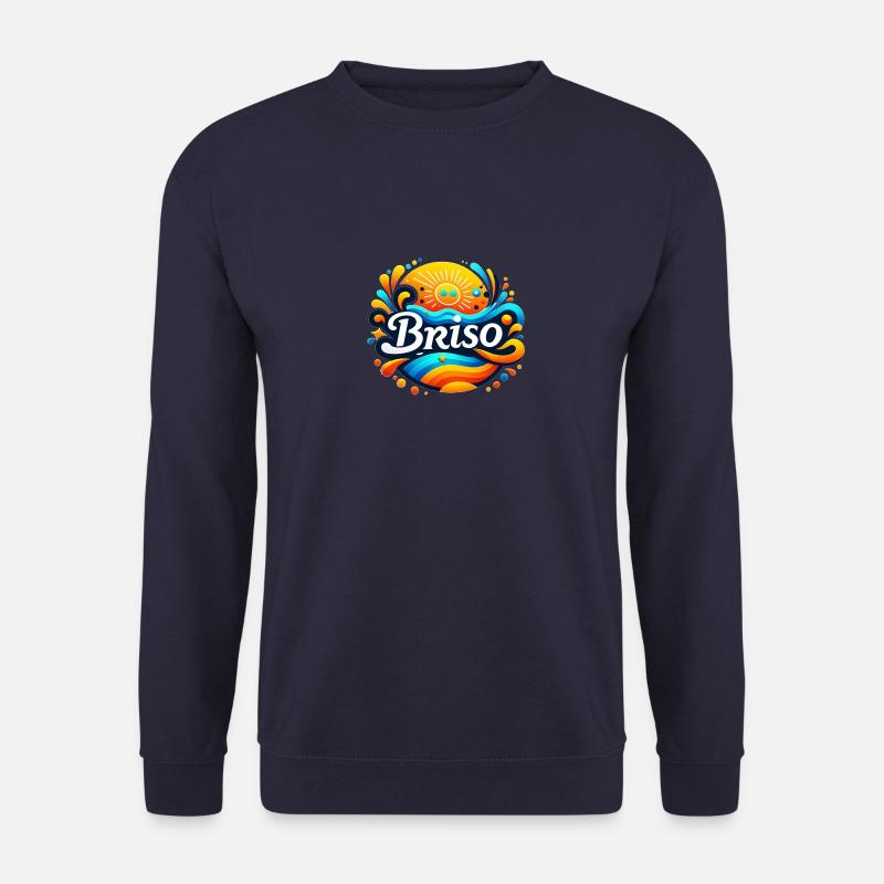 Lebendiges T-Shirt - Unisex Pullover - Navy