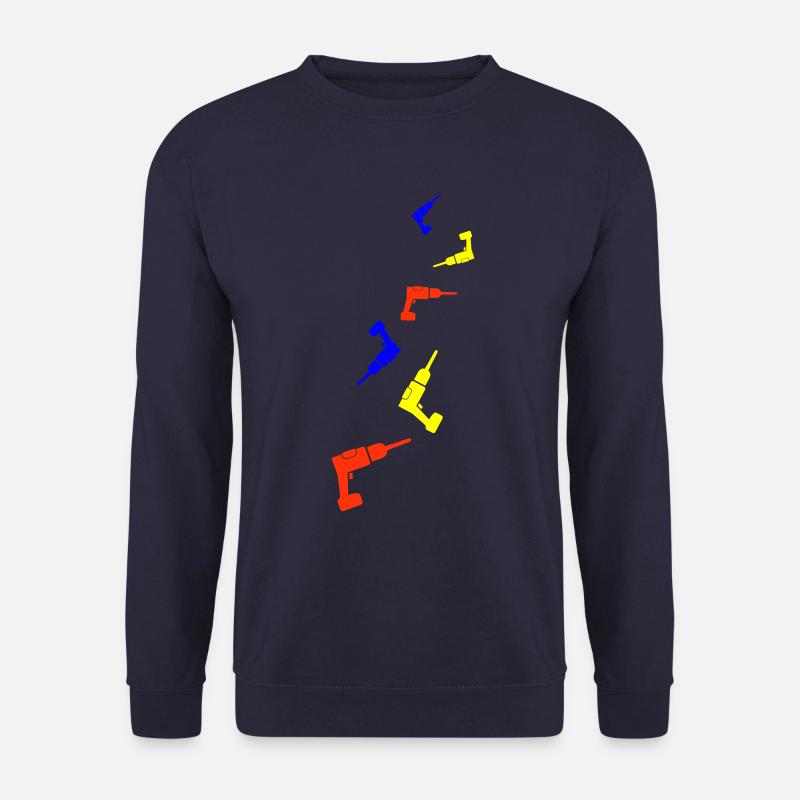 Bohrmaschine - Unisex Pullover - Navy