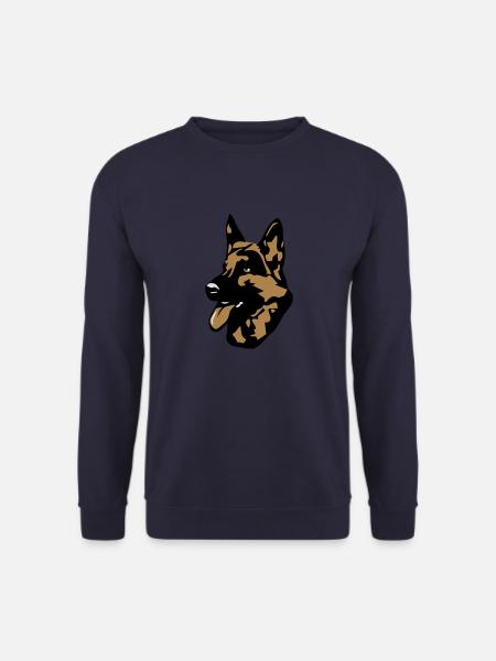 chien Dobermann - Sweat-shirt Unisexe - marine