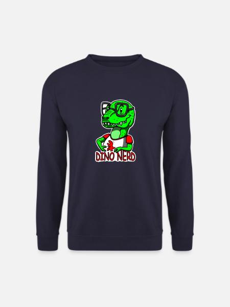 Dino Nerd Dinosaurier T-rex - Unisex Pullover - Navy