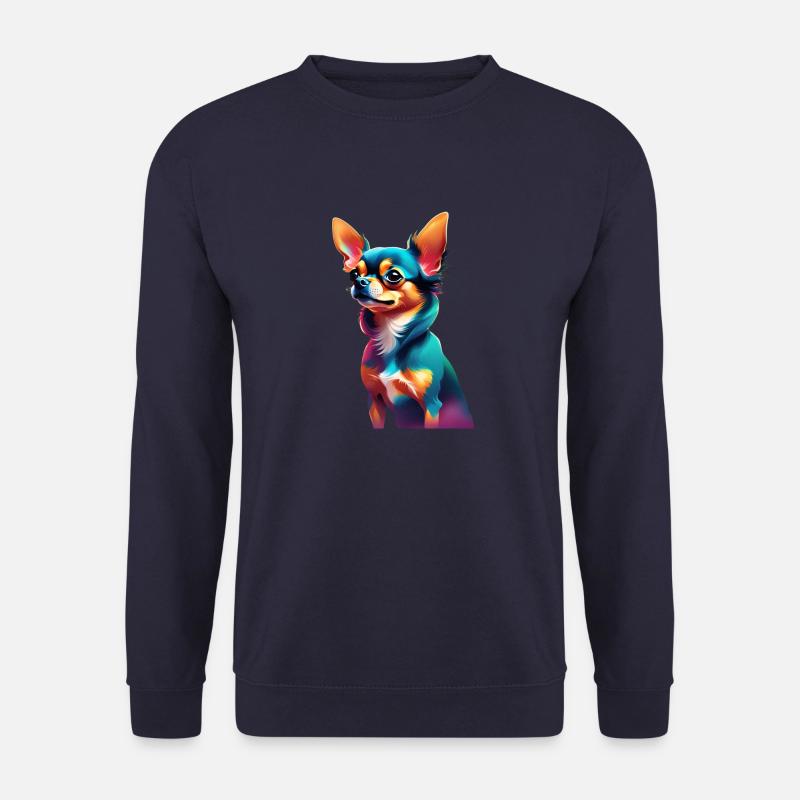 chihuahua - Unisex Pullover - Navy