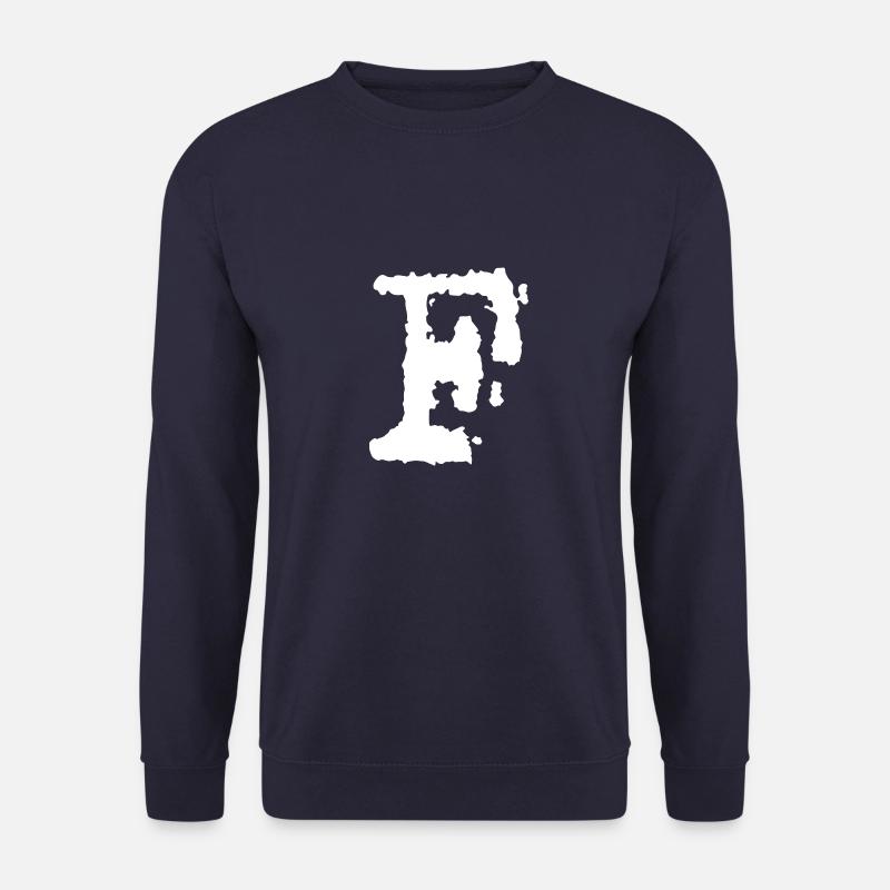 F - Unisex Sweatshirt - navy