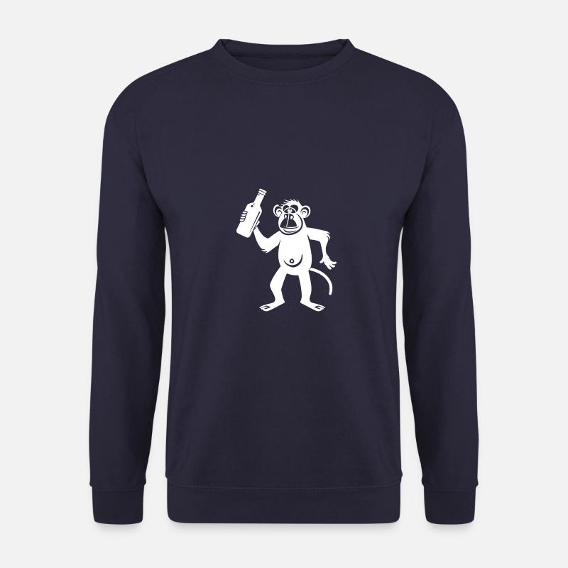 Affe Bier Junggesellenabschied - Unisex Pullover - Navy