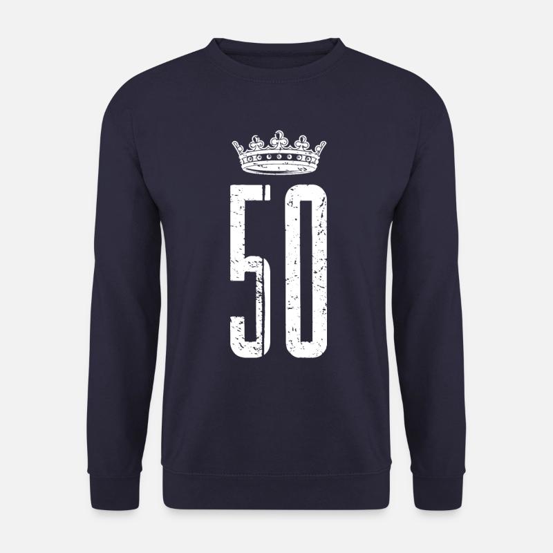 50 Nummer Krone - Unisex Pullover - Navy