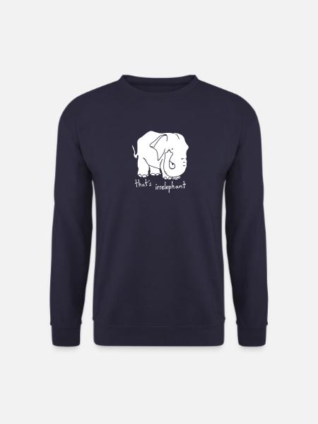 Quotes - Unisex Sweatshirt - navy