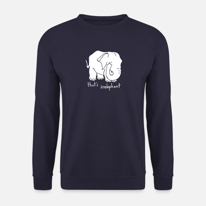 Quotes - Unisex Sweatshirt - navy