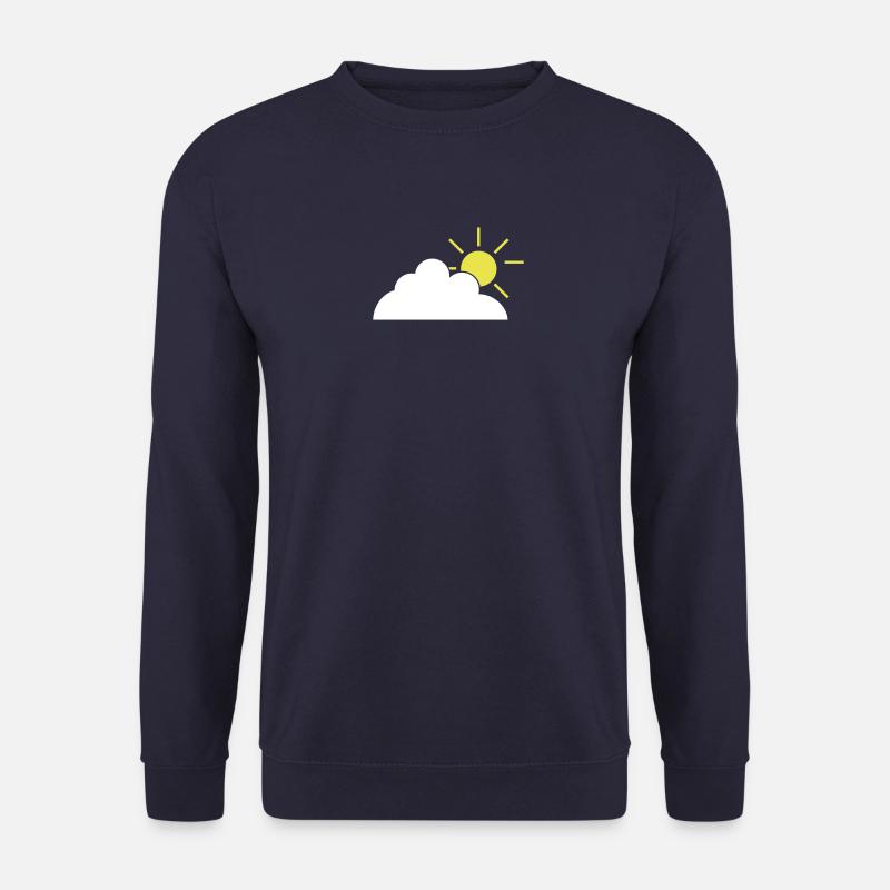Lightly clouded - Unisex Pullover - Navy